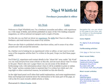 Tablet Screenshot of nigelwhitfield.com